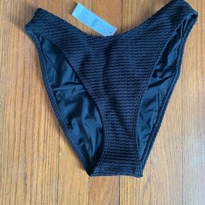 J Crew High Waisted Bottom Bathing Suit